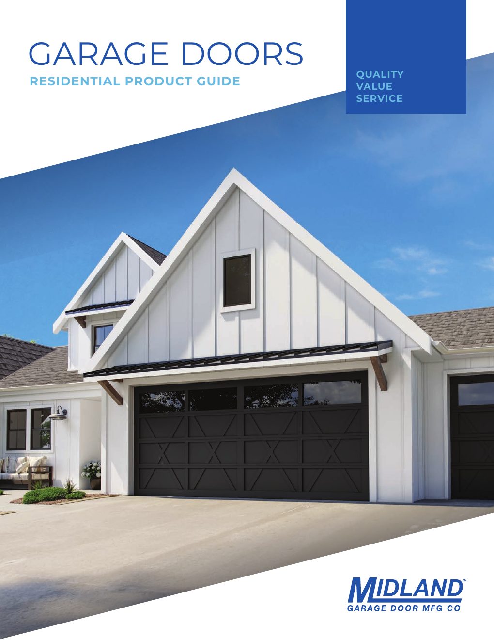 Midland Garage Doors Residential Product Guide catalog cover